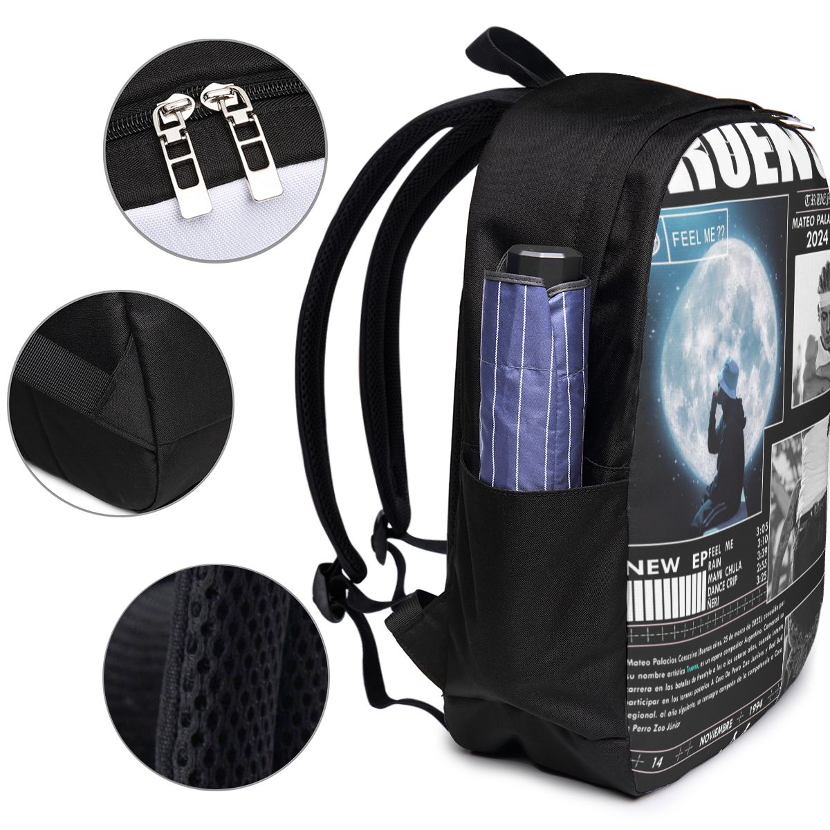 กระเป๋าเป้สะพายหลังฮิปฮอปตลกๆ  - Laptop Bag บทวิจารณ์และราคา