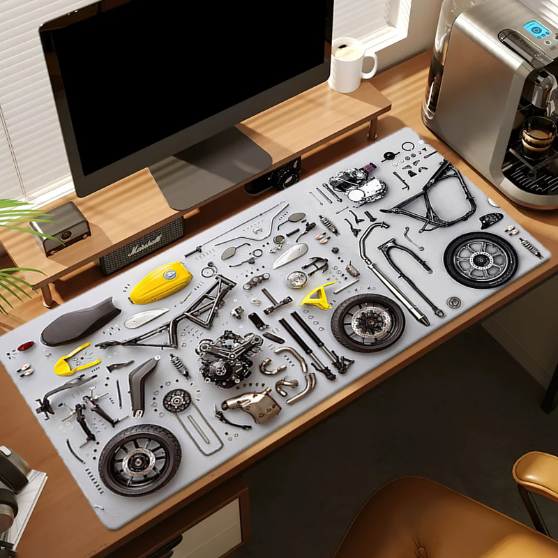 แผนภาพการถอดประกอบ แผ่นรองเมาส - Laptop Mouse บทวิจารณ์และราคา