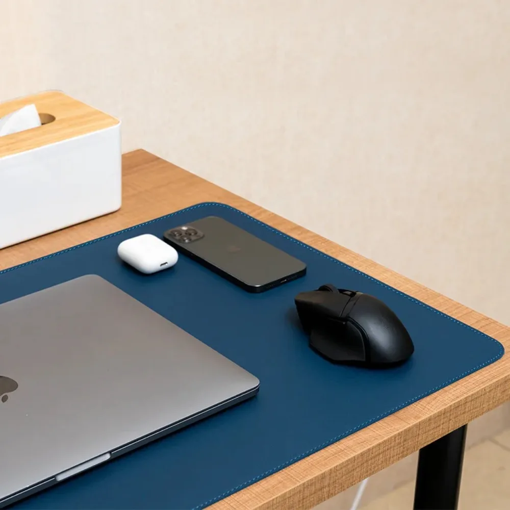 แผ่นรองโต๊ะทำงานหนัง PU นุ่ม ข - Laptop Mouse บทวิจารณ์และราคา